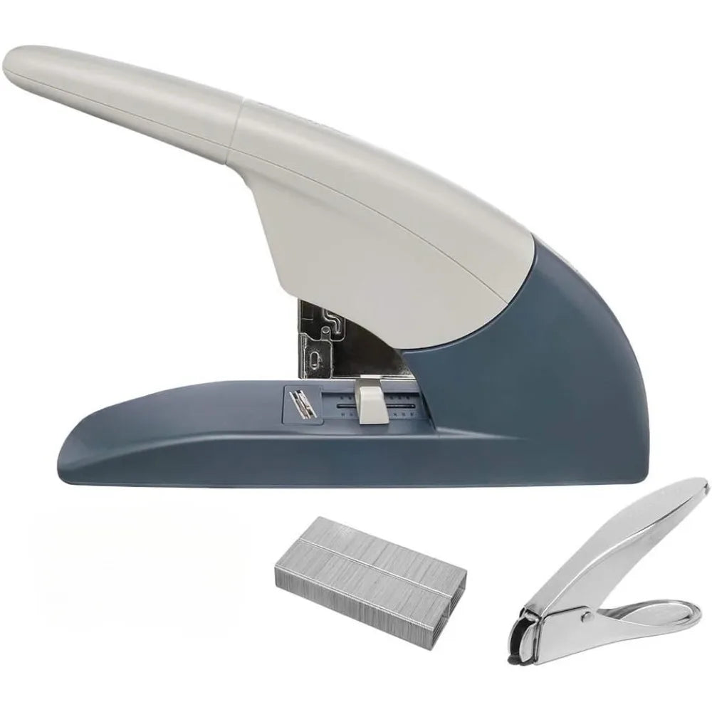 175 Heavy duty flat bed office stapler, 20 to 175 sheets, using a size 3/4 "leg length stapler